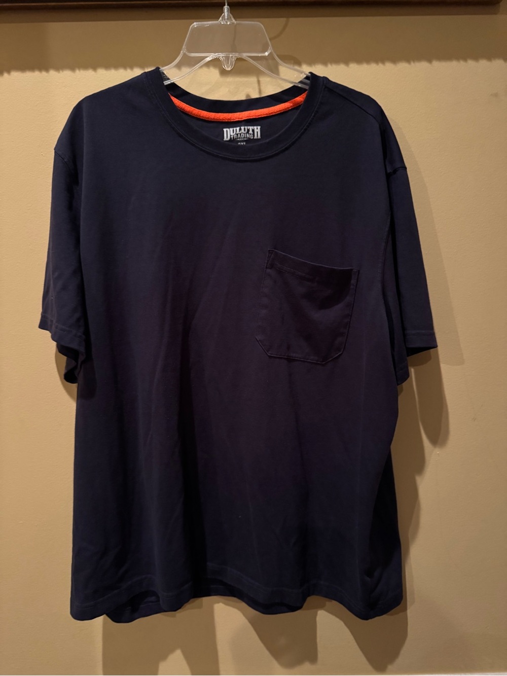 Duluth Trading Mens 40 Grit Standard Fit Short Sleeve Black Pocket Tee Size 2XL